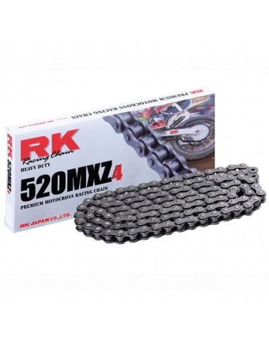 Cadena RK 520MXZ4 con 30 eslabones negro