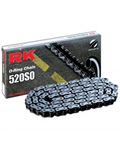 Cadena RK 520SO con 30 eslabones negro
