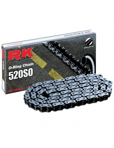 Cadena RK 520SO con 30 eslabones negro