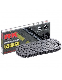 Cadena RK 525XSO con 112 eslabones negro