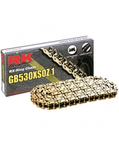 Cadena RK GB530XSOZ1 con 30 eslabones oro