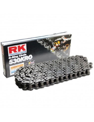 Cadena RK 530KRO con 30 eslabones negro