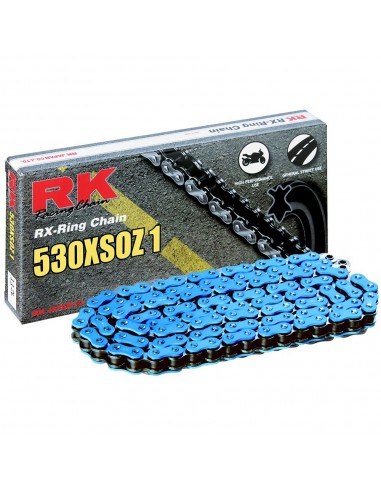 Cadena RK FB530XSOZ1 con 84 eslabones azul