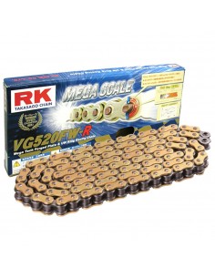 Cadena RK VG520FWR con 120 eslabones oro