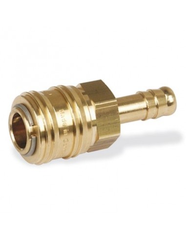 CONECTOR CON EMPALME DE MANGUERA 9 MM