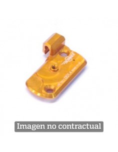 Tapadera de depósito integrado para Bomba descompresor anodizada. Color ORO. (COU3G)