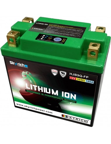 Bateria de litio Skyrich LIB9Q (Impermeable + indicador de carga)