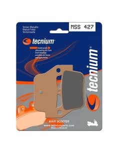 Pastillas de freno Tecnium MSS427 Sinterizadas SYM Maxsym 600I ABS