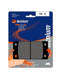Pastillas de freno Tecnium MA6 Orgánicas