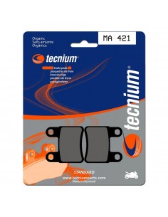 Pastillas de freno Tecnium Orgánicas MA421