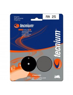 Pastillas de freno Tecnium MA25 Orgánicas