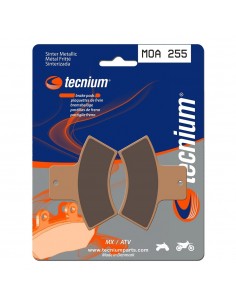 Pastillas de freno Tecnium MOA255 Sinterizadas