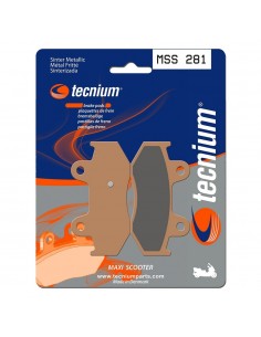 Pastillas de freno Tecnium MSS281 Sinterizadas