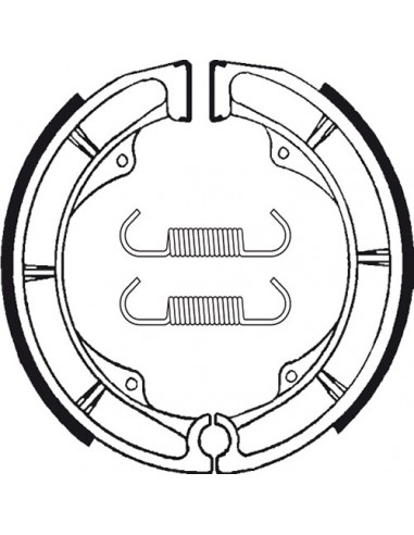 Zapatas de freno Tecnium BA018