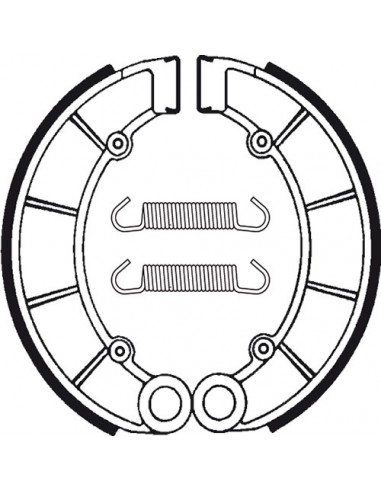 Zapatas de freno Tecnium BA027