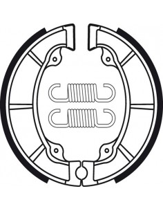 Zapatas de freno Tecnium BA040