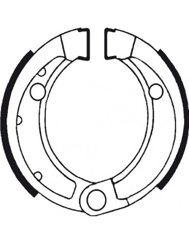 Zapatas de freno Tecnium BA048