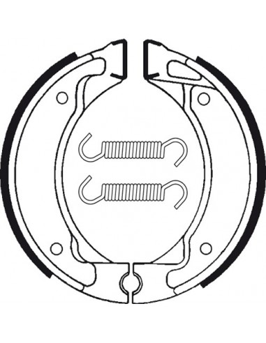Zapatas de freno Tecnium BA050