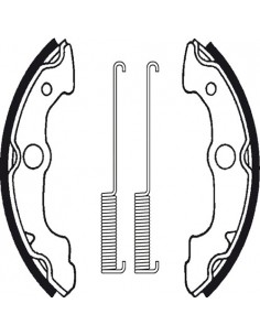 Zapatas de freno Tecnium BA085