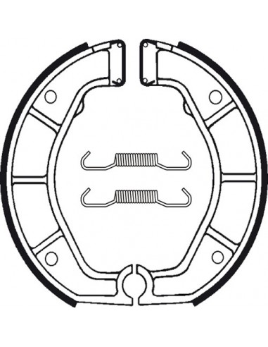 Zapatas de freno Tecnium BA143