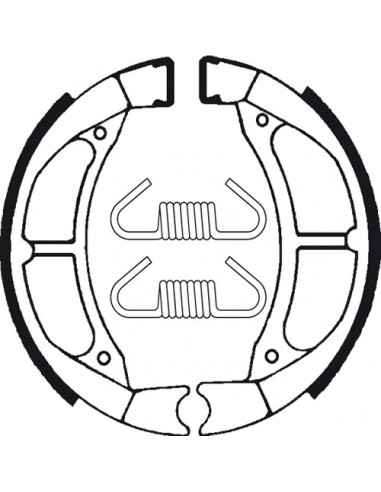 Zapatas de freno Tecnium BA182