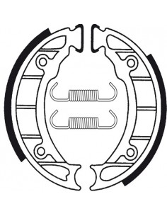 Zapatas de freno Tecnium BA196