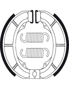 Zapatas de freno Tecnium BA201