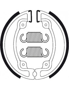 Zapatas de freno Tecnium BA203
