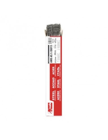 PAQUETE RUTILOS ACERO AWS A5.1: E6013, 143 ± 3 PIEZAS APROX. Ø 2,5 X 300 MM