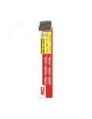 Paquete electrodos básicos acero E7018, 110 piezas Ø 3,2 X 350mm
