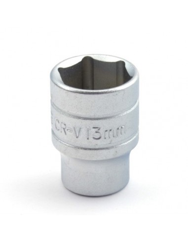 "LLAVE DE VASO HEXAGONAL 1/4" 13 MM"